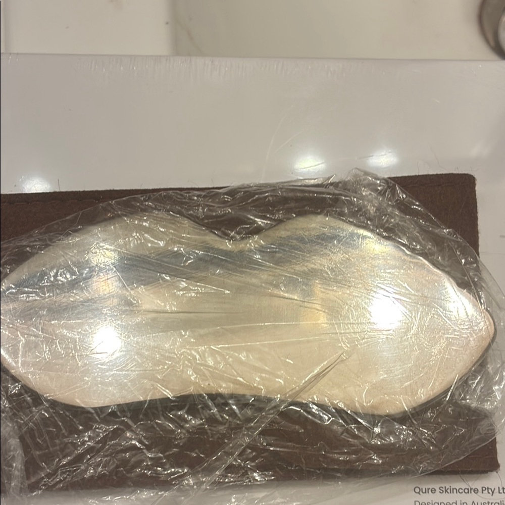 Silver Facial Massage Tool